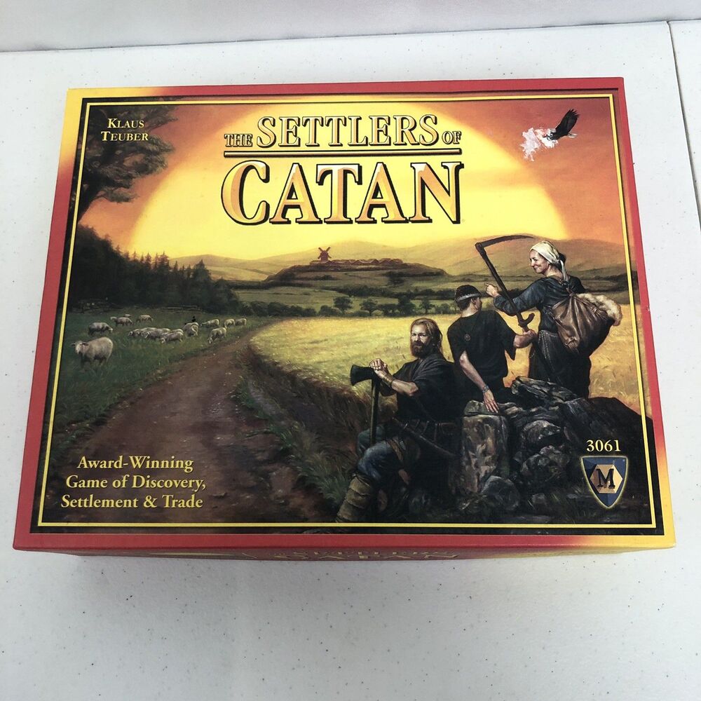 The Settlers of Catan Core Mayfair Games #3061 New Open Box - Missing One Dice